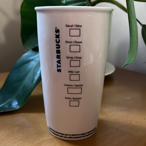 STARBUCKS - Ceramic Tumbler - Picture 5 of 6